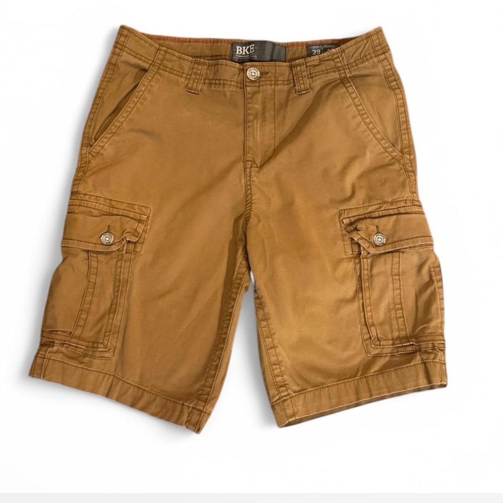 BKE Men's Tan Cargo Shorts from The Buckle